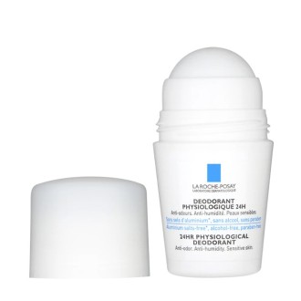La Roche-Posay Physiologique 24H dezodorantas - rutulinis dezodorantas, 50 ml 2