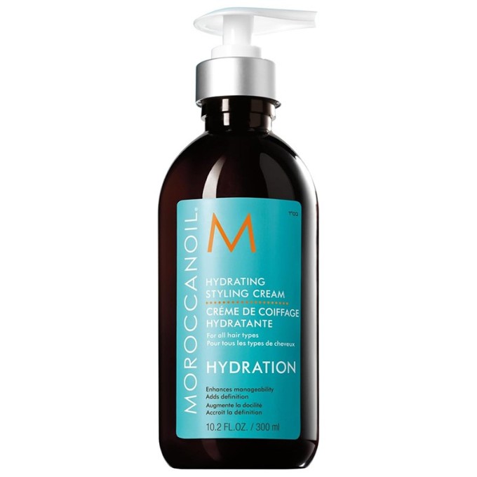 Moroccanoil Hydrating Styling Cream - drėkinamasis formavimo kremas visų tipų plaukams, 300 ml