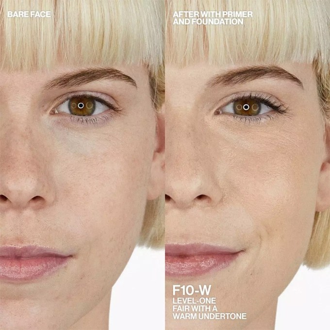 Smashbox Always On Skin-Balancing Foundation - ilgai išliekanti kreminė pudra, 30 ml - F10W