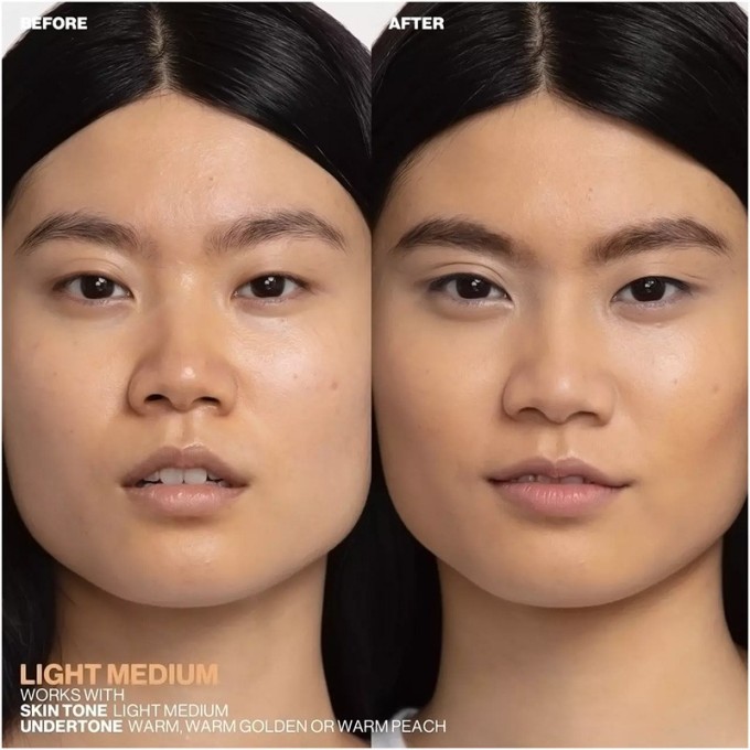 Smashbox Halo Tinted Moisturiser SPF 25 - drėkinamasis kremas su atspalviu, 12 ml - Light Medium