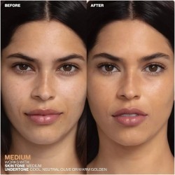 Smashbox Halo Tinted Moisturiser SPF 25 - drėkinamasis kremas su atspalviu, 12 ml - Medium