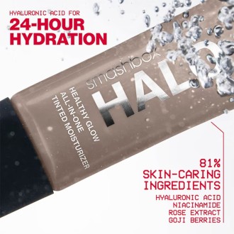 Smashbox Halo Tinted Moisturiser SPF 25 - drėkinamasis kremas su atspalviu, 12 ml - 2