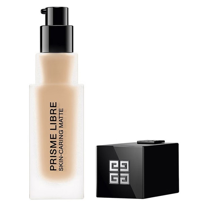 Givenchy Prisme Libre Skin-Caring Matte Foundation - matinis makiažo pagrindas, 30 ml - 2-N150