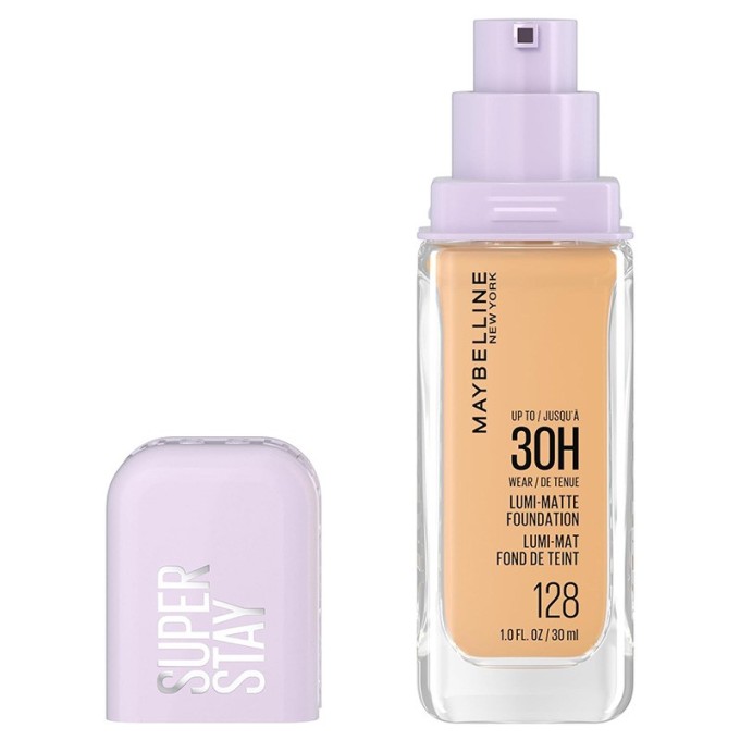 Maybelline Super Stay Lumi-Matte Foundation - makiažo pagrindas, 35 ml - 128