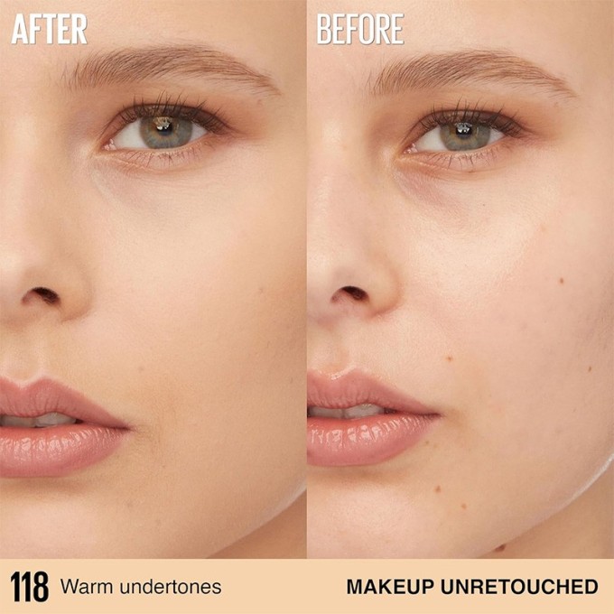 Maybelline Super Stay Lumi-Matte Foundation - makiažo pagrindas, 35 ml - 118