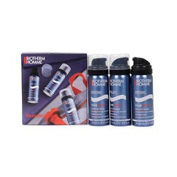 BIOTHERM Shave Power Trio Set 3 x 50 ml ( citlivá pleť ) - Dárková sada pěny na holení 50ml