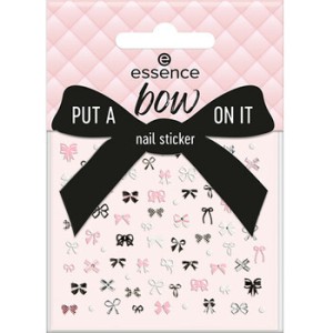 Essence Put A bow On It Nail Sticker - nagų lipdukai