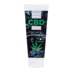 VitalCare CBD Charcoal Whitening Toothpaste - Bělicí zubní pasta s konopným olejem a aktivním uhlím 75ml