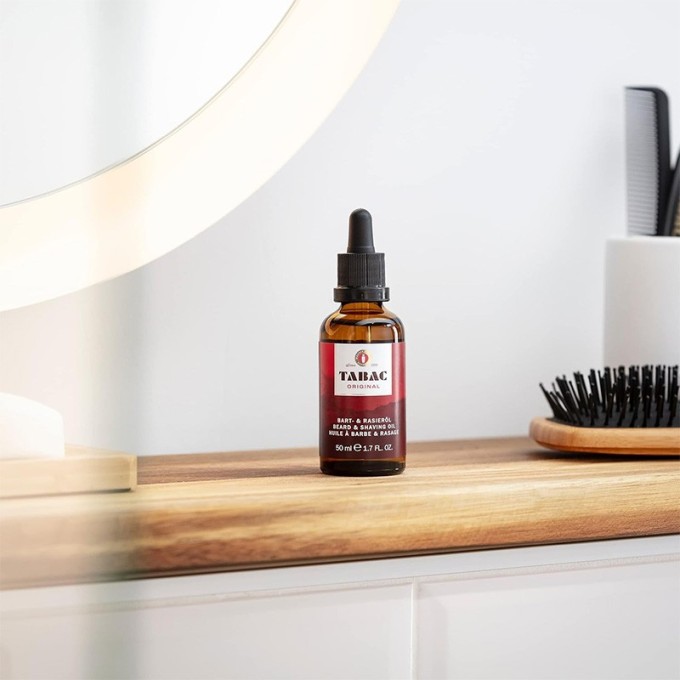 Tabac Original Beard & Shaving Oil - bardzos ir skutimosi aliejus, 50 ml