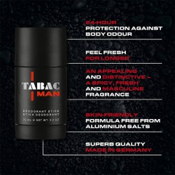 Tabac Man Deostick - dezodorantas vyrams, 75 ml