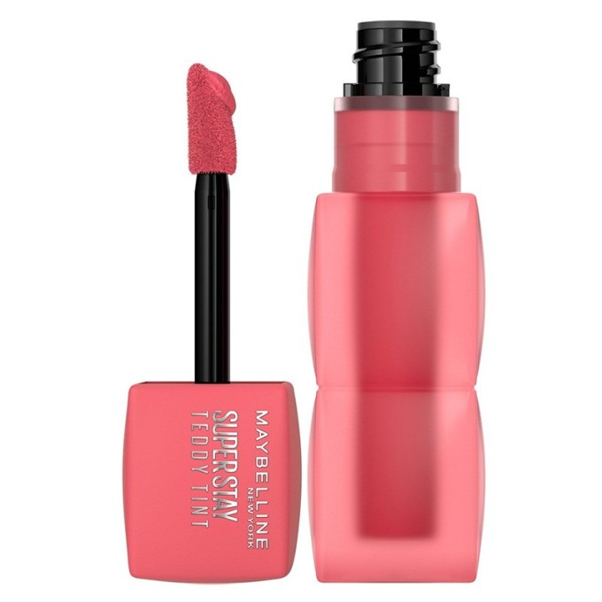 Maybelline Super Stay Teddy Tint Lipstick - skysti lūpų dažai, 5 ml - 40 Petalcore