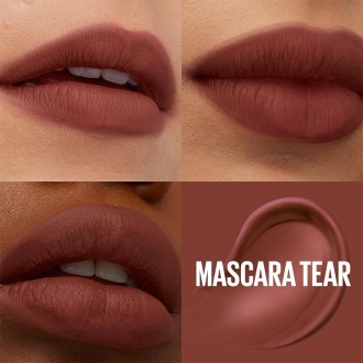 Maybelline Super Stay Teddy Tint Lipstick - skysti lūpų dažai, 5 ml - 20 Mascara Tear 2