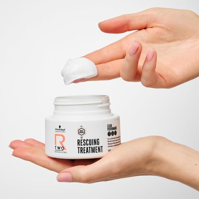 Schwarzkopf Professional Bonacure R-Two Rescuing Treatment - priemonė itin pažeistiems plaukams