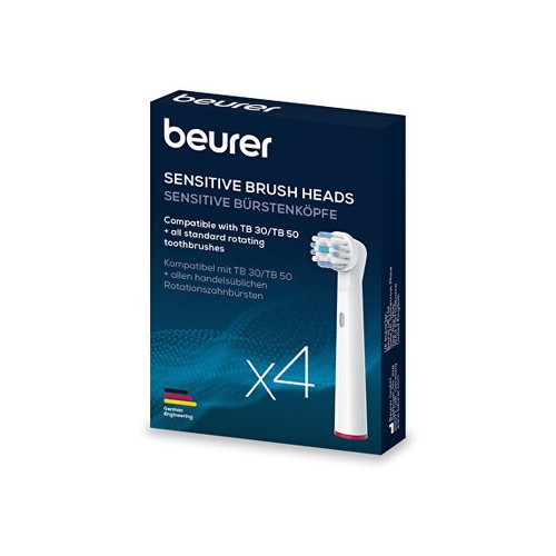 Beurer atsarginės šepetėlių galvutės (4 vnt) Sensitive