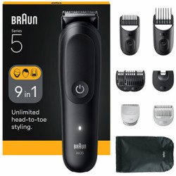 Braun Series 5 AIO5540 - daugiafunkcinis skustuvas 9 viename
