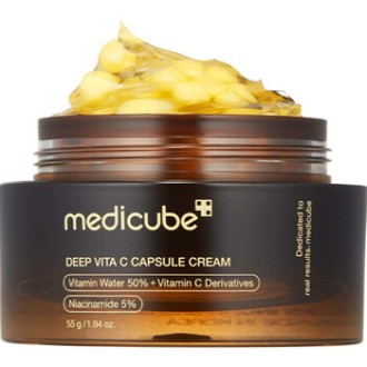 Medicube Deep Vita C Capsule Cream - revoliucinis odos kremas, 55 g