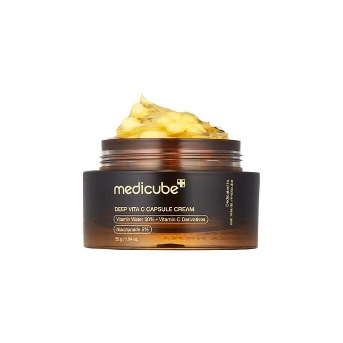 Medicube Deep Vita C Capsule Cream - revoliucinis odos kremas, 55 g