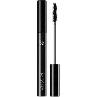 Missha 3D Mascara - blakstienų tušas su 3D efektu, 7 g - Black