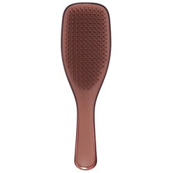 Tangle Teezer Ultimate Detangler Straight & Curly Chrome Chocolate Bronze - plaukų šepetys