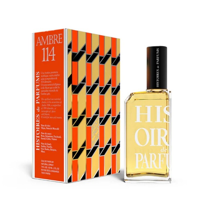 Histoires de Parfums Ambre 114 EDP unisex kvepalai, 60 ml