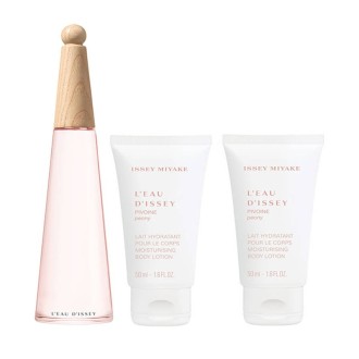 Issey Miyake L´Eau D´Issey Pivoine Gift set - dovanų rinkinys - EDT 50 ml ir kūno losjonai 2 x 50 ml 2