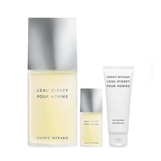 Issey Miyake L'Eau D'Issey Pour Homme dovanų rinkinys vyrams - EDT 125 ml, mini EDT 15 ml ir dušo 2