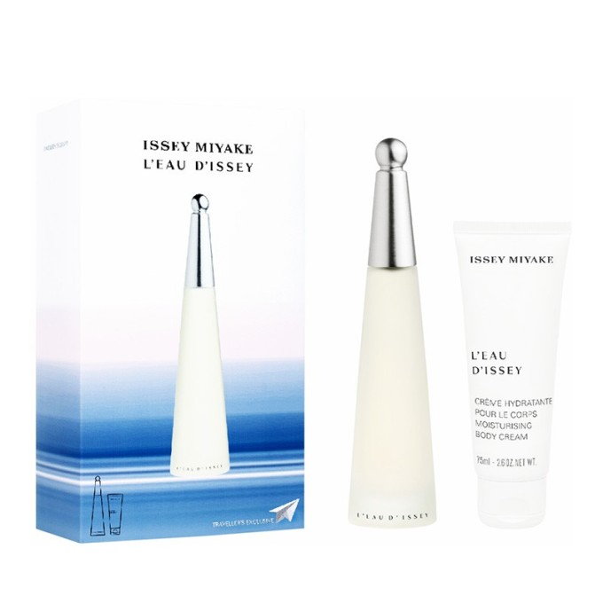 Issey Miyake L'Eau D'Issey Gift Set dovanų rinkinys - 100 ml EDT ir kūno losjonas 75 ml