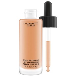 MAC Studio Waterweight SPF 30 Foundation - skystas makiažo pagrindas, 30 ml - NC44