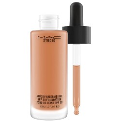 MAC Studio Waterweight SPF 30 Foundation - skystas makiažo pagrindas, 30 ml - NW43