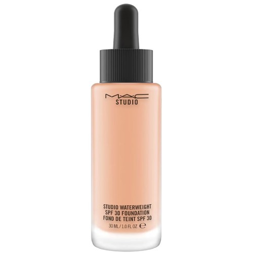 MAC Studio Waterweight SPF 30 Foundation - skystas makiažo pagrindas, 30 ml - NW25