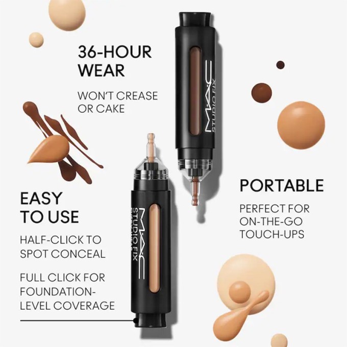 MAC Studio Fix Every-Wear All-Over Face Pen - maskuoklis/makiažo pagrindas, 12 ml - NC13