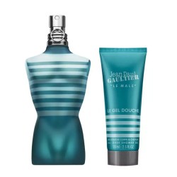Jean Paul Gaultier Le Male Great Gift Set - dovanų rinkinys vyrams - EDT 125 ml ir dušo želė 75 ml