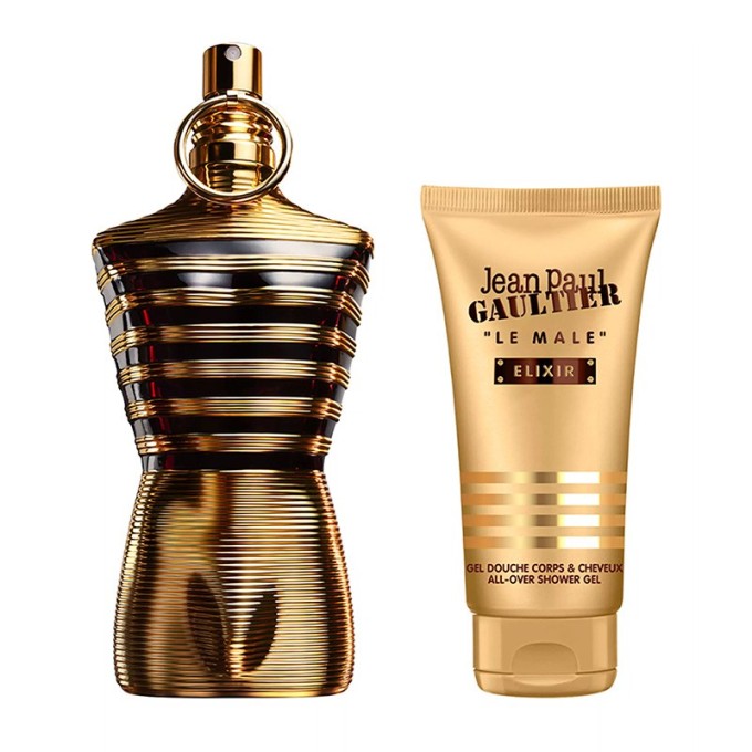 Jean Paul Gaultier Le Male Elixir Gift set EDP 125 ml a shower gel 75 ml 125 ml