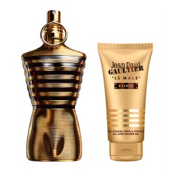 Jean Paul Gaultier Le Male Elixir Gift Set - dovanų rinkinys vyrams - EDP 125 ml ir dušo želė 75 ml