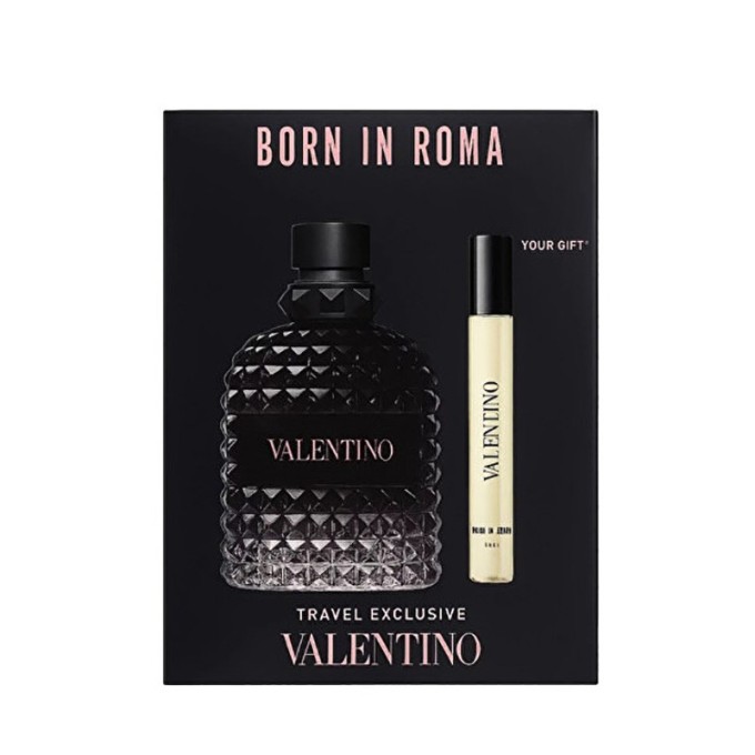 Valentino Valentino Uomo Born In Roma Dárková sada EDT 100 ml a EDT 10