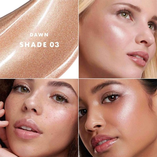 Armani Luminous Silk Acqua Highlighter - skysta švytėjimo suteikianti priemonė, 12 ml - 3