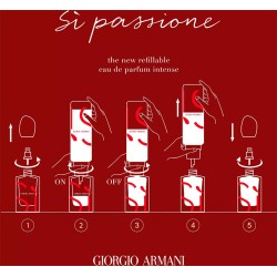 Armani S Passione EDP kvepalų papildymas moterims, 100 ml