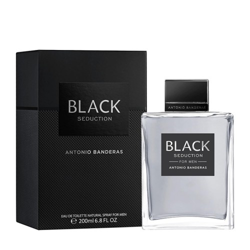 Antonio Banderas Seduction in Black EDT kvepalai vyrams, 200 ml