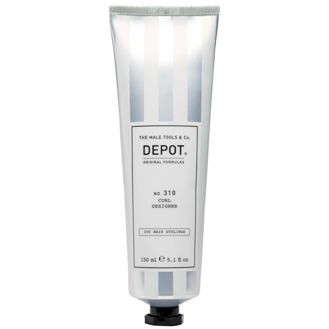Depot No. 310 Curl Designer - formuojamasis kremas garbanotiems plaukams, 150 ml