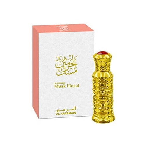 Al Haramain Musk Floral Parfumed Oil 12 ml kvepalai moterims
