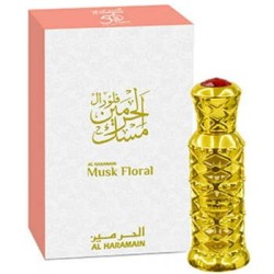 Al Haramain Musk Floral Parfumed Oil 12 ml kvepalai moterims