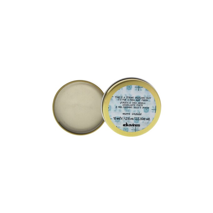 Davines More Inside Strong Moulding Clay - modeliavimo molis stipriai fiksacijai, 75 ml