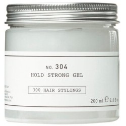 Depot No. 304 Hold Strong Gel - plaukų želė stipriai fiksacijai ir šlapiam įvaizdžiui, 200 ml