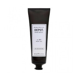 Depot No. 307 Black Gel - formavimo gelis tamsiems plaukams, 125 ml