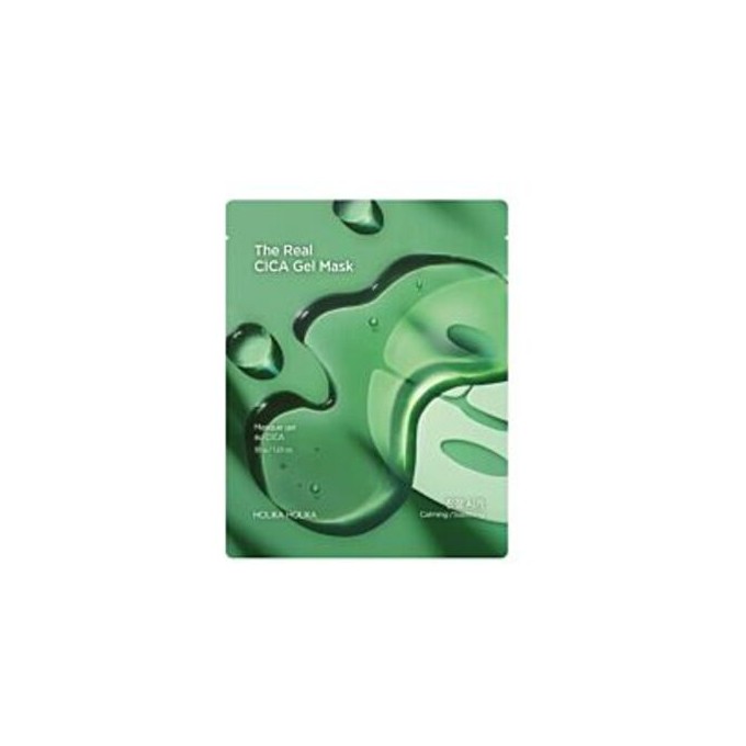Holika Holika The Real Cica Gel Mask - odą raminanti gelinė kaukė, 35 ml