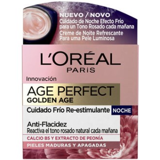 L´Oréal Age Perfect Golden Age Night Reactivating Cooling Cream - naktinis kremas nuo raukšlių, 50