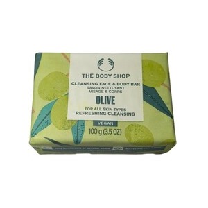 The Body Shop Olive Cleansing Face & Body Bar - muilas, 100 g