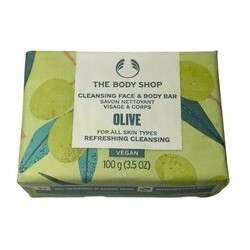 The Body Shop Olive Cleansing Face & Body Bar - muilas, 100 g