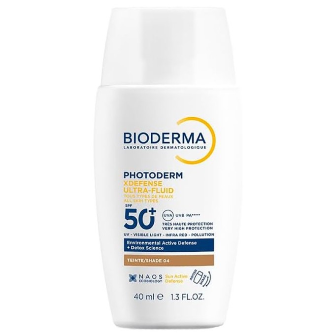 Bioderma Photoderm Xdefense Ultra-Fluid SPF 50+ - apsauginis fluidas nuo neigiamo išorės poveikio