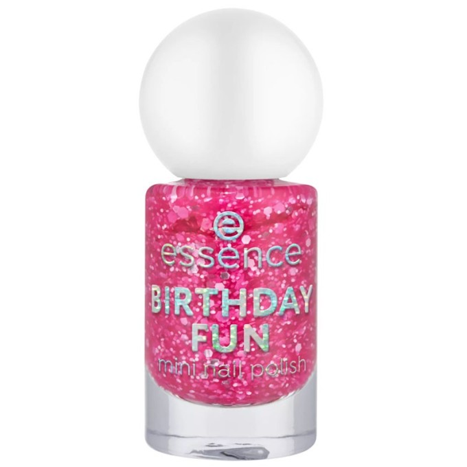 Essence Mini Nail Polish - mini nagų lakas, 5 ml - 05 Birthday Fun